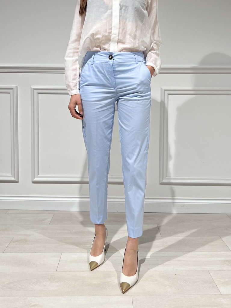 Pantaloni in lino Cantone - Emme di Marella - Cherie Boutique