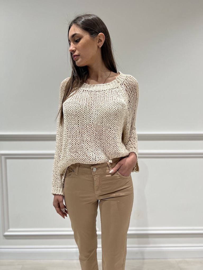 Openwork pullover - Alley - Cherie Boutique